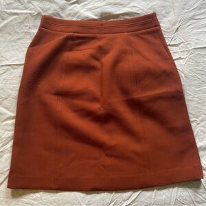 Elegant Rust Skirt